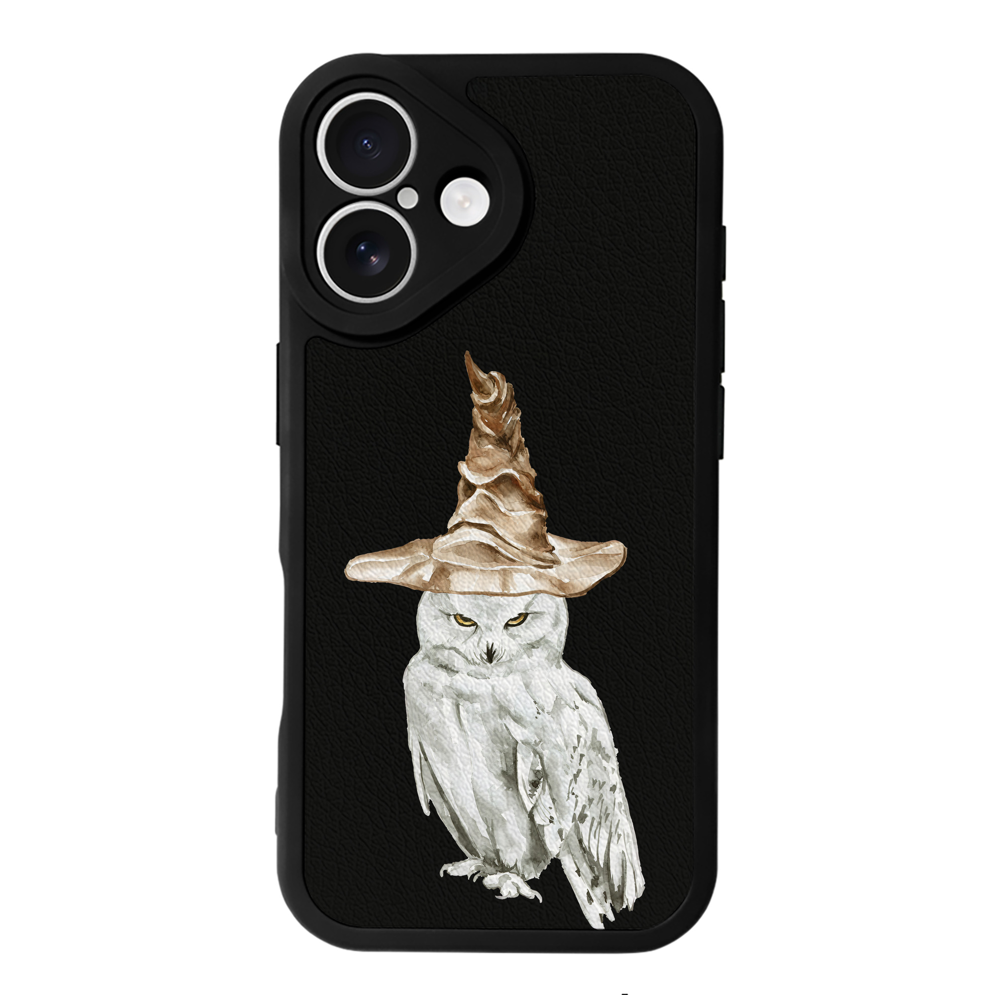 （画像用） Harry Potter ハリー・ポッターシリーズ 【iPhone 16シリーズ対応】シリコンスマホケース（レザー調） 材質：シリコン